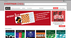 Desktop Screenshot of everymanchess.com